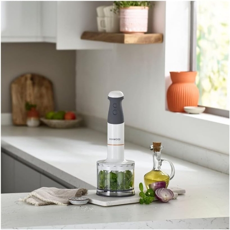 KENWOOD HBM40.306WH Minipimer ad immersione Triblade XL con Accessori