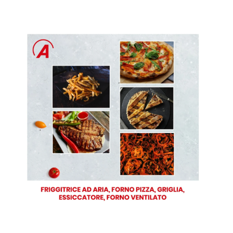 ARDES ARDFRYA12GP Friggitrice ad aria 10lt multifunzione 2000W