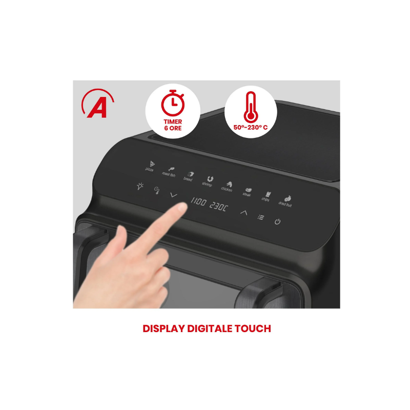 ARDES ARDFRYA12GP Friggitrice ad aria 10lt...