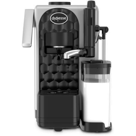 DIDIESSE MILKSIDE/SILVER Macchina da caffè espresso a cialde con cappuccinatore 1,3Lt Silver