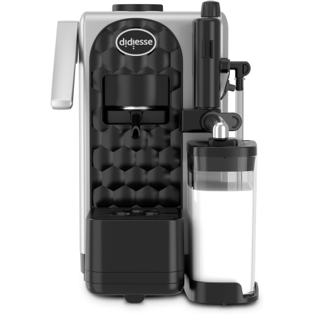 DIDIESSE MILKSIDE/SILVER Macchina da caffè espresso a cialde con cappuccinatore 1,3Lt Silver