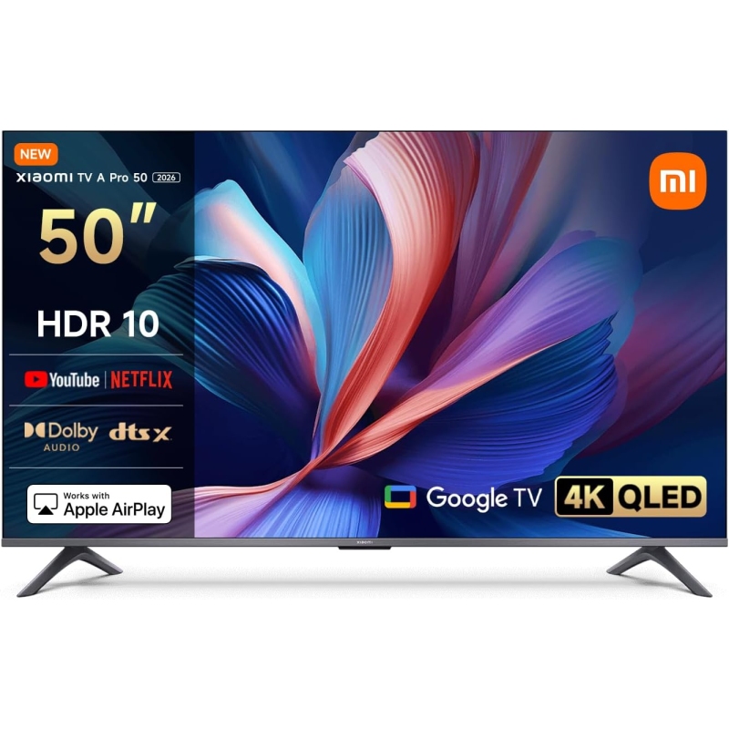 XIAOMI 50APRO Tv Q-Led 50'' Ultra HD 4K smart tv