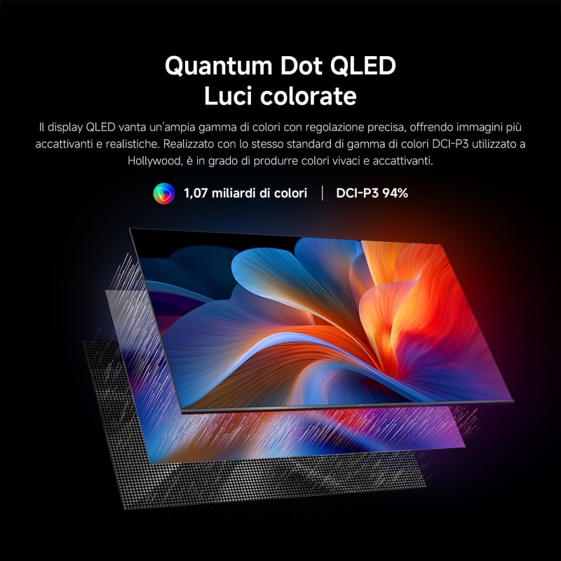 XIAOMI 50APRO Tv Q-Led 50'' Ultra HD 4K smart tv