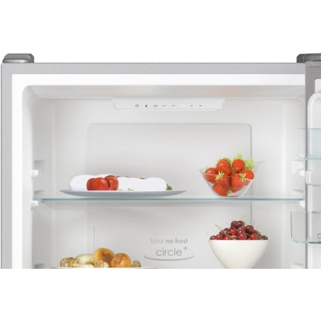 CANDY CCE3T618ES FRIGORIFERO COMBINATO LIBERA INSTALLAZIONE 341LT NO FROST CLASSE E COLORE SILVER