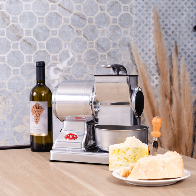 R.G.V. Robusta Silver Grattugia elettrica con...
