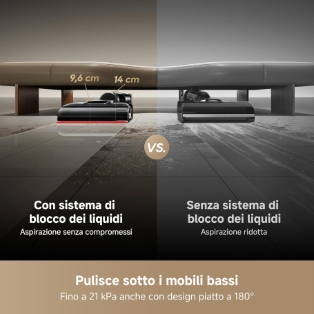 DREAME H15S SCOPA ELETTRICA E LAVAPAVIMENTI RICARICABILE - H15S