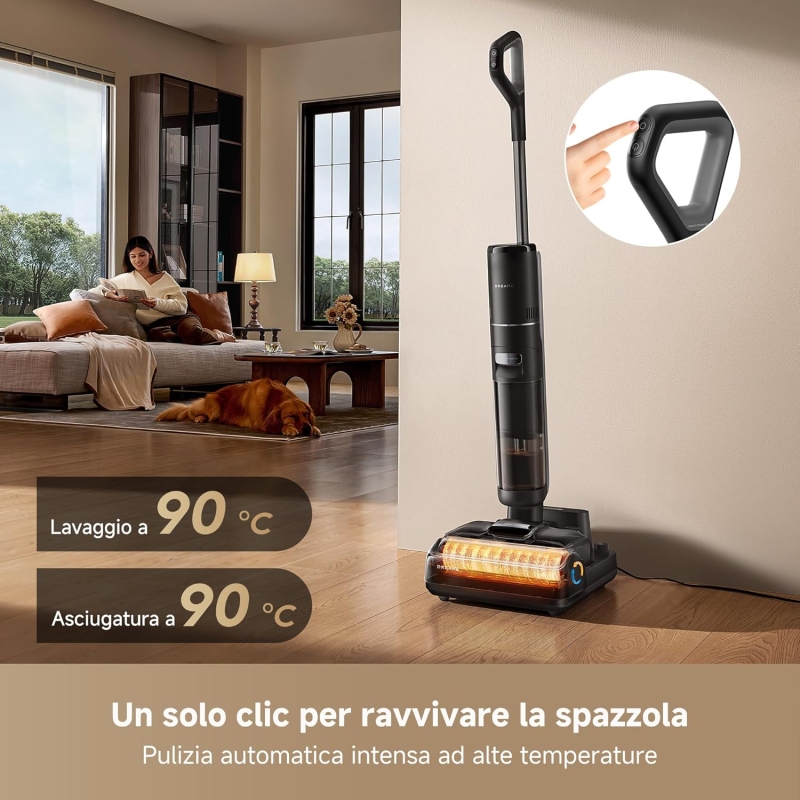 DREAME H15S SCOPA ELETTRICA E LAVAPAVIMENTI...