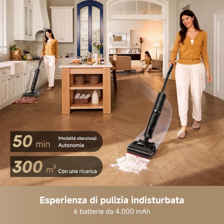 DREAME H15S SCOPA ELETTRICA E LAVAPAVIMENTI RICARICABILE - H15S