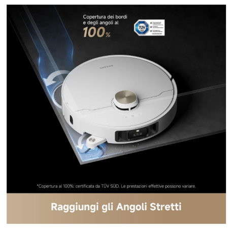 DREAME L40 PRO ULTRA ROBOT LAVA E ASPIRA BIANCO - L40PROULTRA