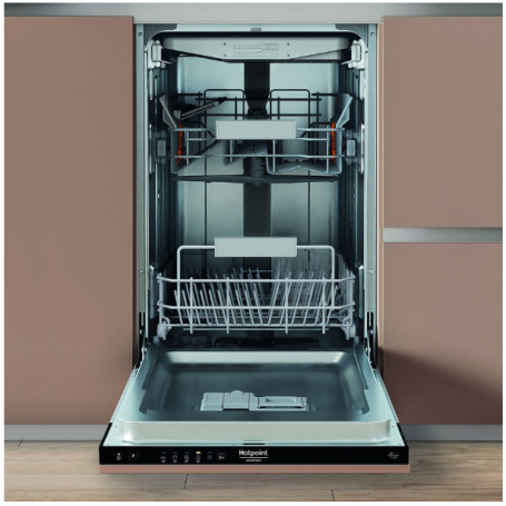 Hotpoint Ariston HA4ID11CS80 Lavastoviglie da incasso a Scomparsa Totale, 11 Coperti, Classe D