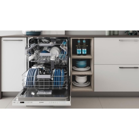 INDESIT DIO 3C24 AC E Lavastoviglie da Incasso a Scomparsa totale, 14 Coperti, Classe E - DIO3C24ACE