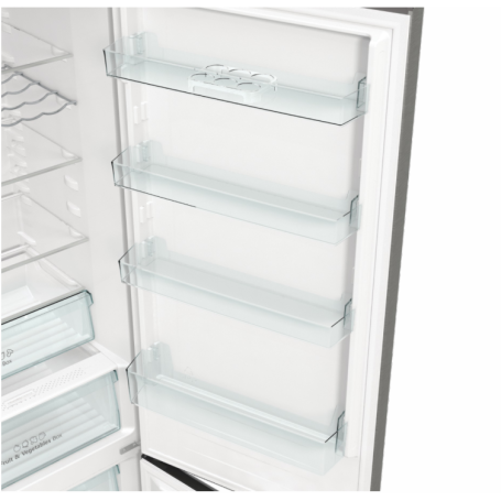 HISENSE RB434N4BCB FRIGORIFERO COMBINATO 331LT TOTAL NO FROST MULTI AIR FLOW CLASSE B COLORE INOX