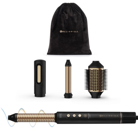 IMETEC 21006 Styler digitale ad aria con calore buono Prodigy 4 in 1