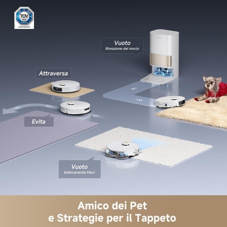 DREAME L40 PRO ULTRA ROBOT LAVA E ASPIRA BIANCO - L40PROULTRA