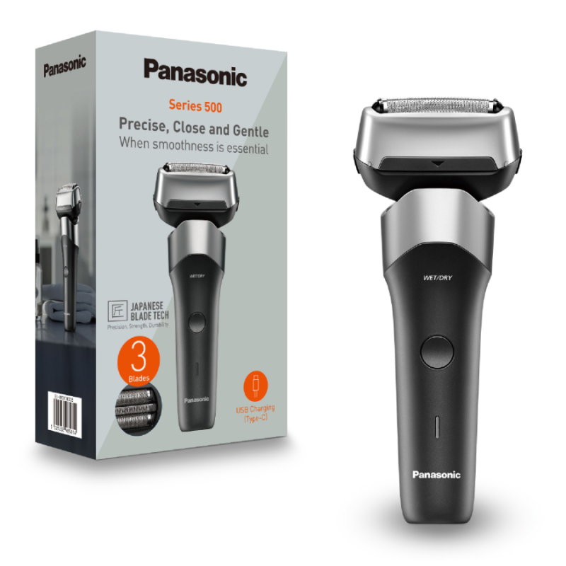 PANASONIC ES-RM3FXK503 RASOIO WET&DRY A 3 LAME...