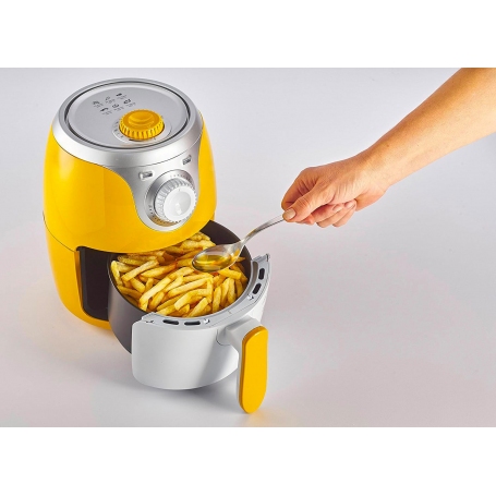 ARIETE 4615 AIRY FRYER FRIGGITRICE AD ARIA CAPACITA' 2LT COLORE GIALLO