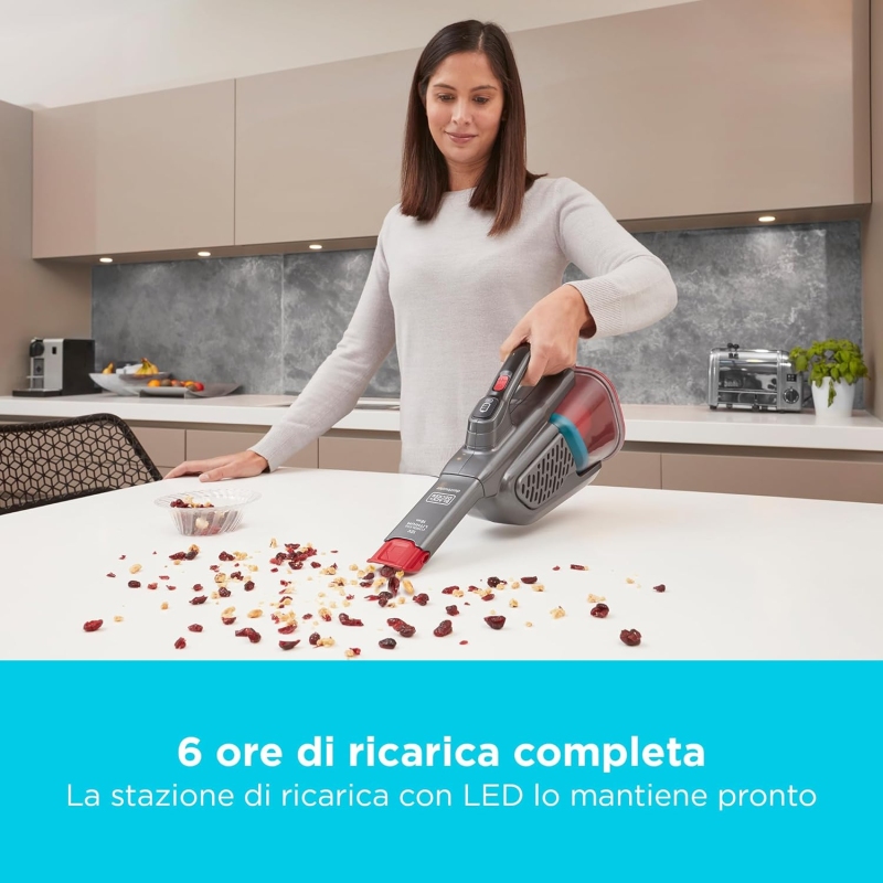 BLACK & DECKER BHHV315B-QW ASPIRABRICIOLE...