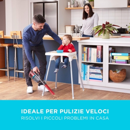 BLACK & DECKER BHHV315B-QW ASPIRABRICIOLE RICARICABILE CAPACITA' 700ML