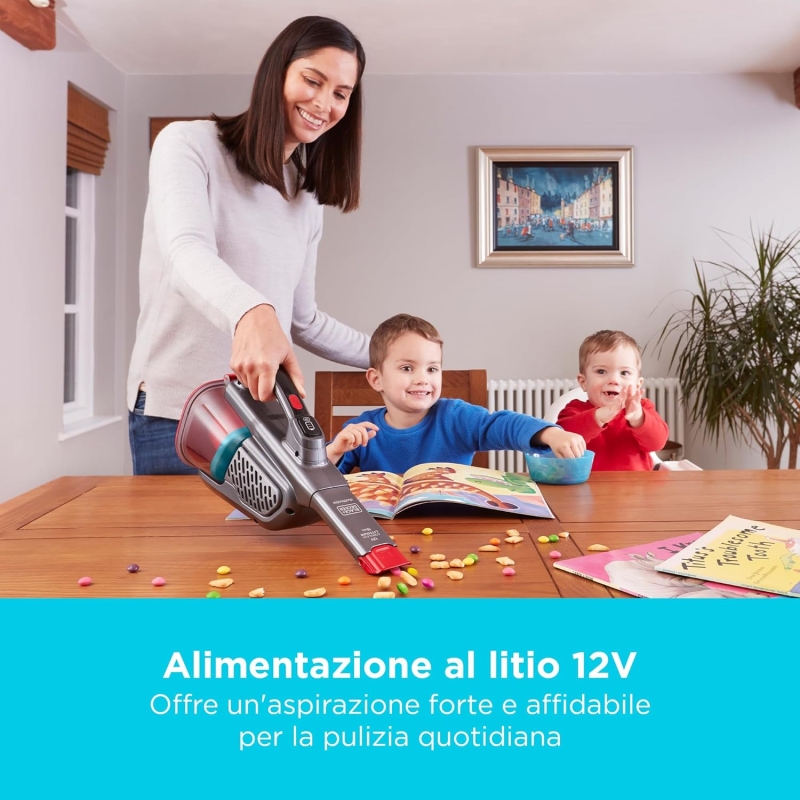 BLACK & DECKER BHHV315B-QW ASPIRABRICIOLE...