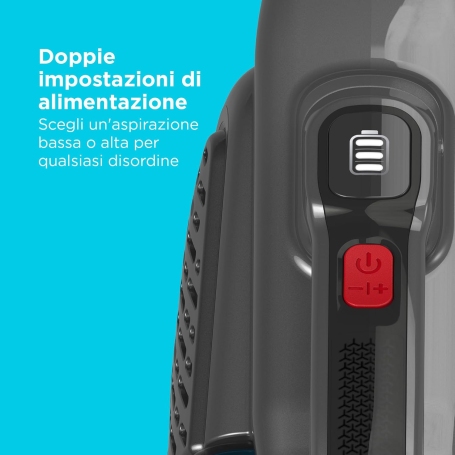 BLACK & DECKER BHHV315B-QW ASPIRABRICIOLE RICARICABILE CAPACITA' 700ML