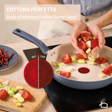 Lagostina Nettuno Set di 5 Pezzi, per Tutti i Piani Cottura