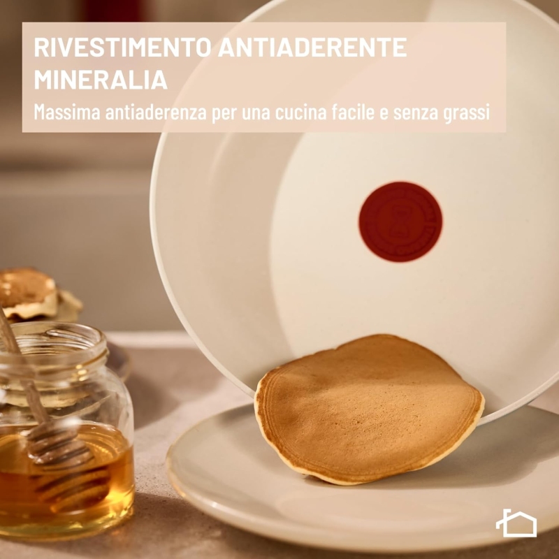 Lagostina Nettuno Set di 5 Pezzi, per Tutti i...