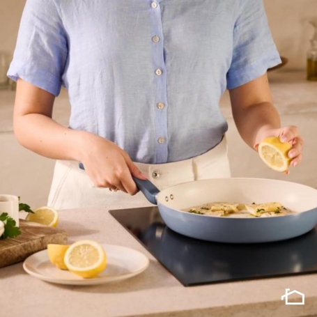 Lagostina Nettuno Set di 5 Pezzi, per Tutti i Piani Cottura