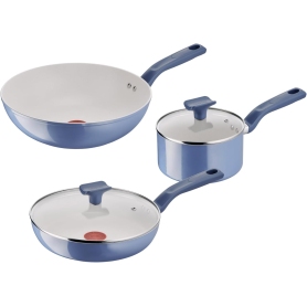 Lagostina Nettuno Set di 5 Pezzi, per Tutti i Piani Cottura