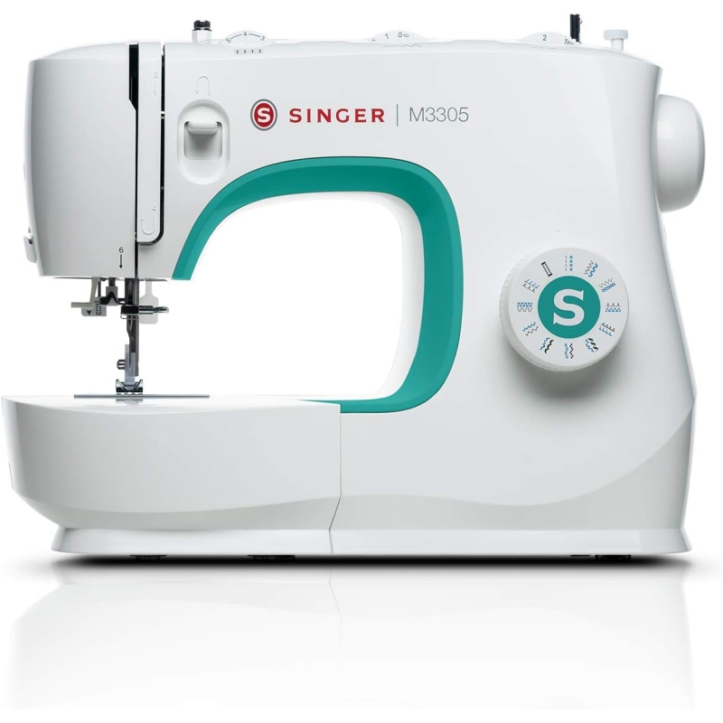 SINGER M3305 Macchina da Cucire Semiautomatica,...