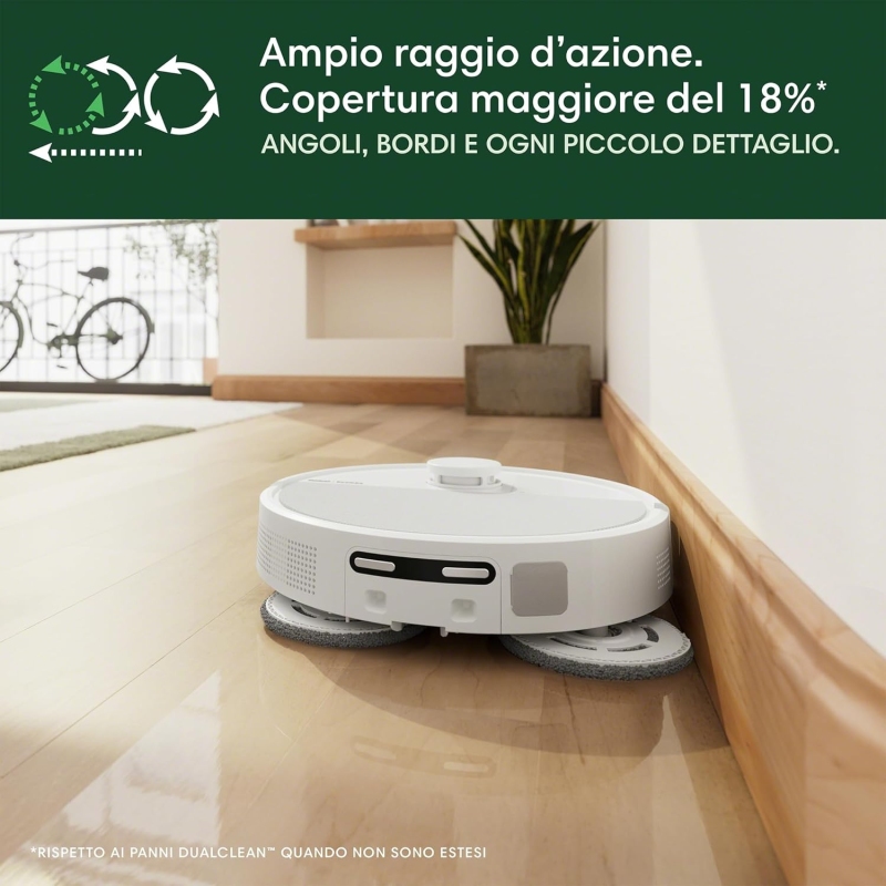 IROBOT ROOMBA COMBO 505 ROBOT ASPIRA E LAVA -...