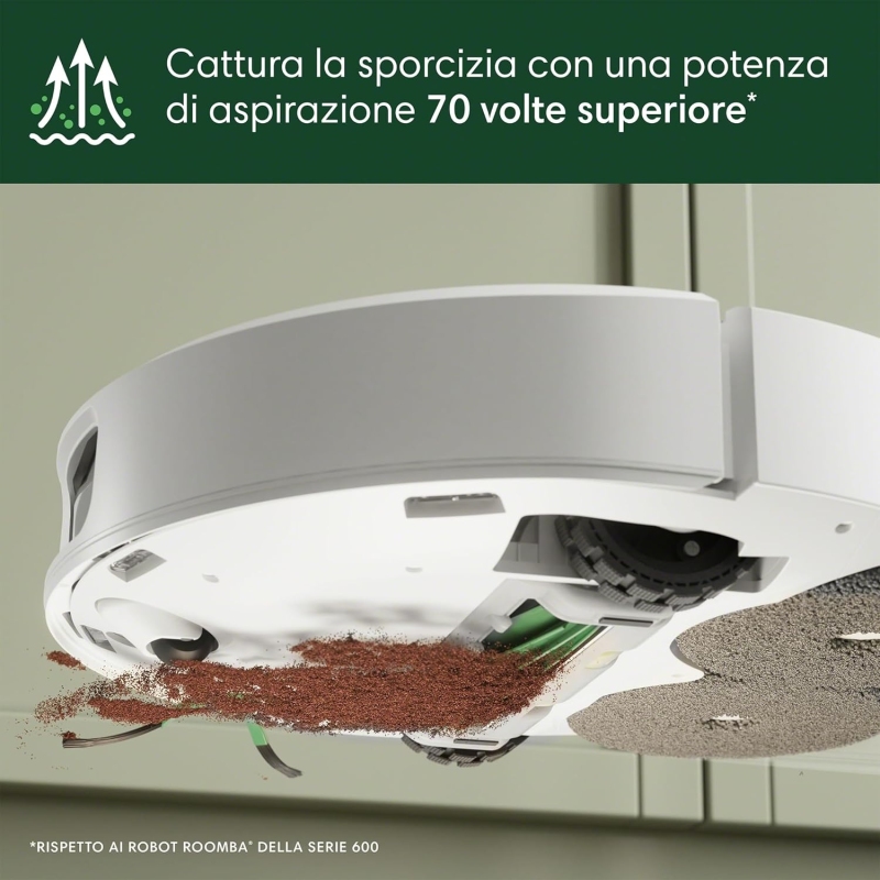 IROBOT ROOMBA COMBO 505 ROBOT ASPIRA E LAVA -...