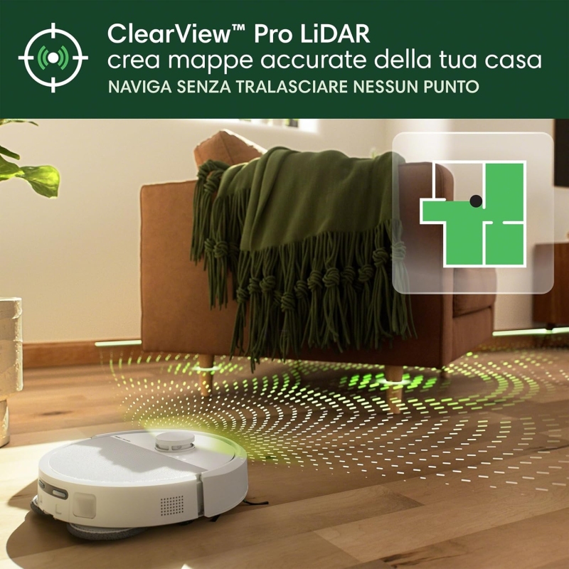 IROBOT ROOMBA COMBO 505 ROBOT ASPIRA E LAVA -...