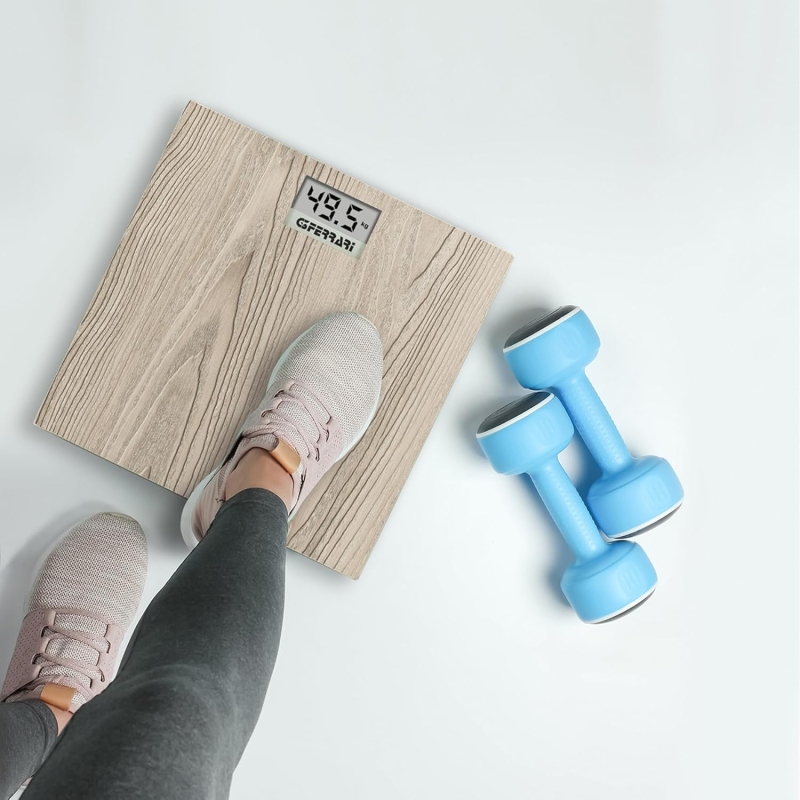 G3FERRARI G30065 Bilancia pesapersone digitale...