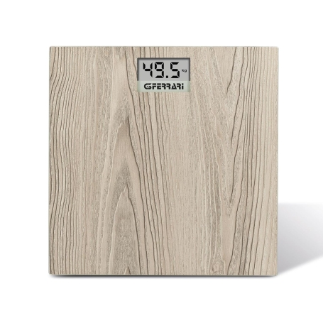 G3FERRARI G30065 Bilancia pesapersone digitale max 150 kg colore legno
