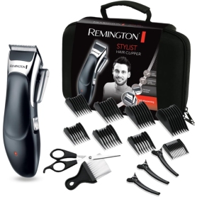 REMINGTON HC363C Set tagliacapelli con 8 pettini colore nero