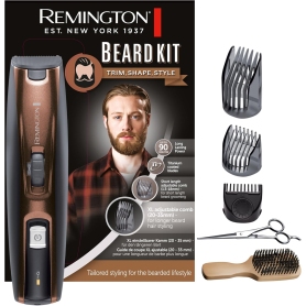 REMINGTON MB4046 Regolabarba ricaricabile colore Nero/Oro