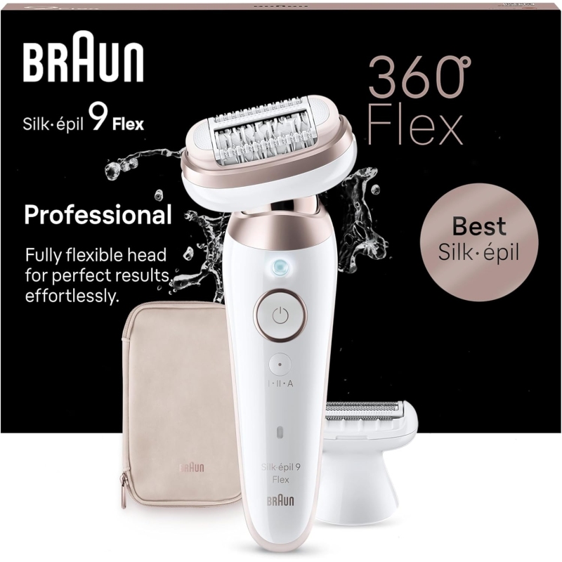 BRAUN SES9011 EPILATORE SLIK-EPIL 9-011 3D...