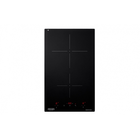 Piano cottura a Induzione 30cm De Longhi PIN 32, 2 Zone di cottura, in vetro Nero - PIN32
