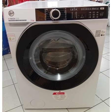 OUTLET HOOVER O-HWE413AMBS/1-S LAVATRICE 13KG 1400 GIRI 16 PROGRAMMI WIFI CLASSE A - CON GRAFFIO