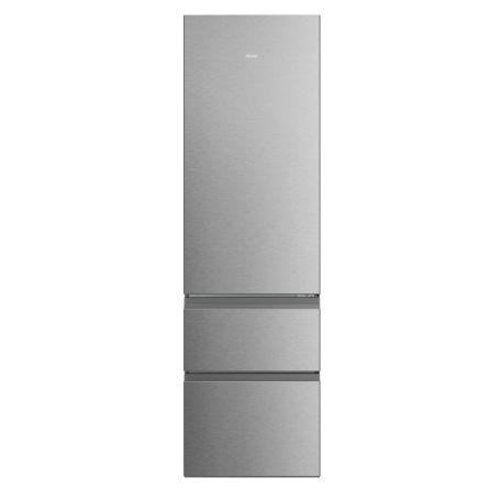 Haier HTR3620CNMG Frigorifero combinato 414 LT Total No Frost Classe C Colore Argento