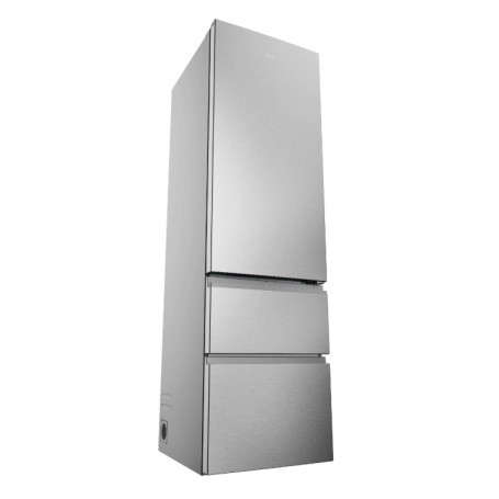 Haier HTR3620CNMG Frigorifero combinato 414 LT Total No Frost Classe C Colore Argento