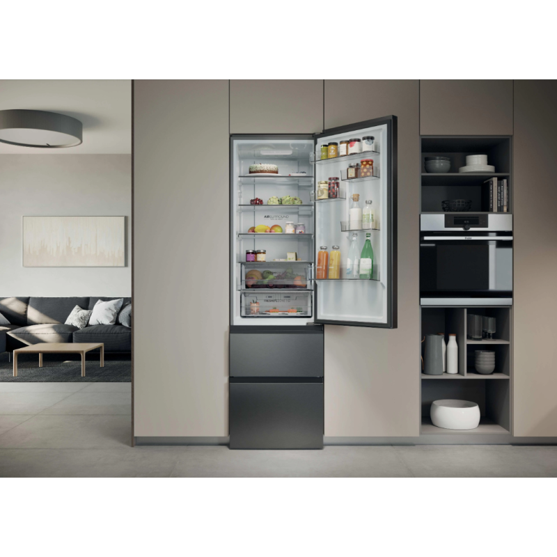 Haier HTR3620CNMG Frigorifero combinato 414 LT...