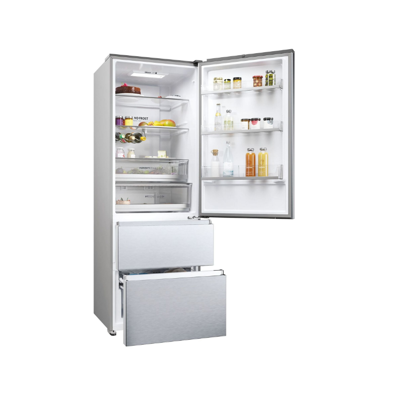 HAIER HTR5720ENMG FRIGORIFERO COMBINATO 3 PORTE...