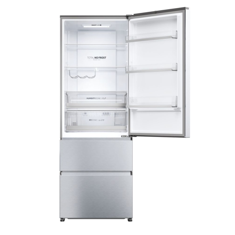 HAIER HTR5720ENMG FRIGORIFERO COMBINATO 3 PORTE...