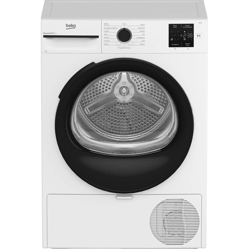 Beko BMTEP73EB Asciugatrice 7Kg Pompa di calore...
