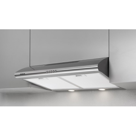 SILVERLINE 1201.9.733.01 Cappa Sottopensile Aspirante 90cm, Inox