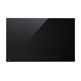 Lg CI5Z3025BN Piano cottura a Induzione 80cm, 4 zone e 1 flex, Wifi - Nero