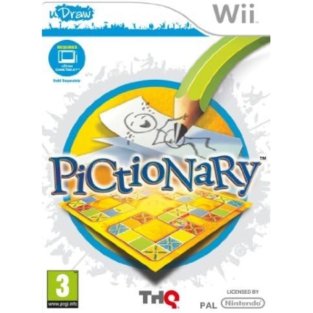 Pictionary - uDraw - compatibile con la versione PAL della console WII