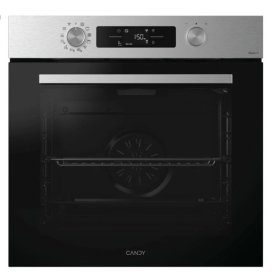 Candy CA6 N3B3EHTX Forno da incasso Elettrico Ventilato, Funzione pizza Classe A++ - Inox - CA6N3B3EHTX