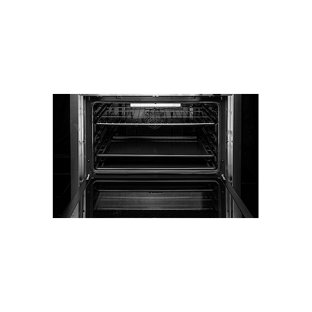 GLEM GAS A855EI CUCINA 80X50 5 FUOCHI A GAS FORNO ELETTRICO CLASSE A INOX